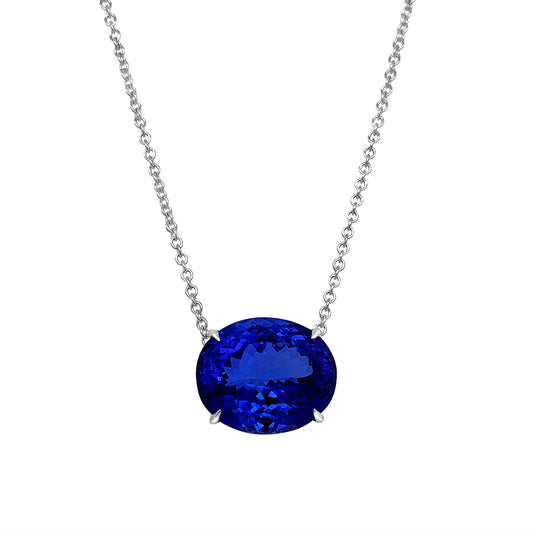 Tanzanite Pendant with Floating Oval Gemstone 15.10ct Oval Tanzanite Necklace Violet and Blue Tanzanite Jewelry Exquisite Floating Gemstone Pendant Elegant Oval Tanzanite with Adjustable Chain Luxurious Tanzanite Necklace for Every Occasion Handcrafted Floating Tanzanite Pendant Fine Jewelry with Floating Oval Tanzanite Tanzanite Pendant for Effortless Elegance Stunning Tanzanite Necklace with Adjustable Chain