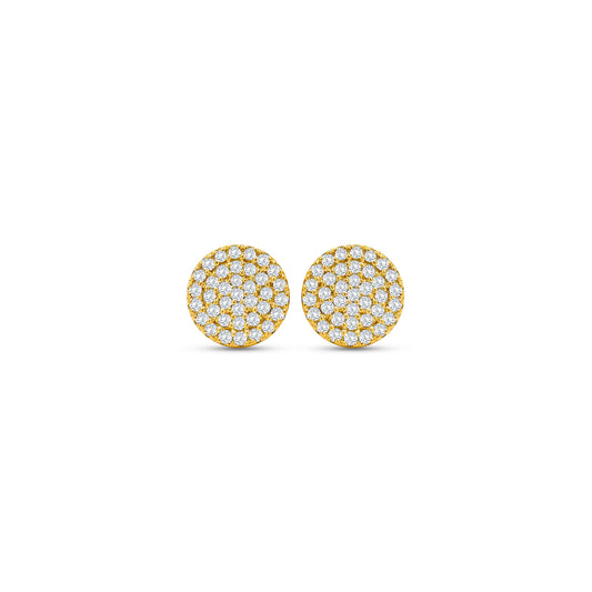 Round Brilliant Diamond Stud Earrings, timeless elegance, sparkling brilliance, luxurious accessories, classic sophistication, versatile adornments, exquisite craftsmanship, eye-catching beauty, elegant simplicity, radiant allure, enduring style.
