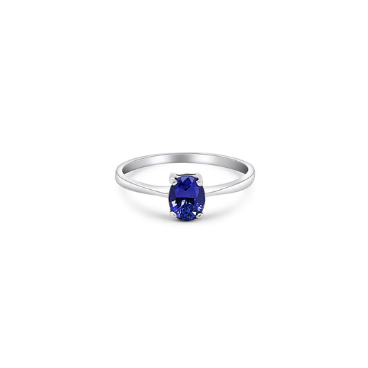 Oval Solitaire Tanzanite Ring, Expensive Tanzanite Ring, 18K White Gold Tanzanite Ring, High-Quality Diamonds, Luxury Jewelry, Rare Tanzanite Gemstone, Exclusive Find, Exquisite Color, Timeless Elegance, Handcrafted Luxury, Opulent Investment, Precious Heirloom, Statement of Love, Engagement Ring, Radiant Brilliance, Royal Blue Tanzanite, Captivating Gemstone, Collectible Jewelry.
