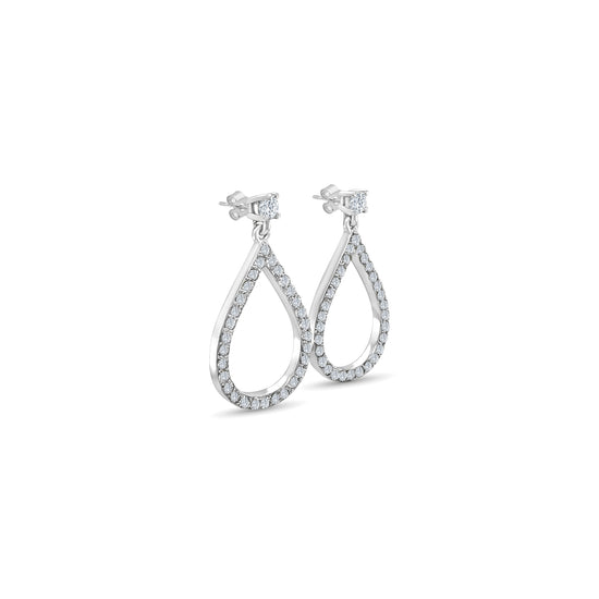 Round Brilliant Diamond Drop Earrings, Elegant Diamond Dangle Earrings, Sparkling Gemstone Drop Earrings, Luxurious Jewelry Accessories, Statement Diamond Earrings, Glamorous Diamond Jewelry, Fine Jewelry for Special Occasions, Classic Round Cut Diamond Drops, Exquisite Diamond Cascade Earrings, Timeless and Stunning Jewelry Pieces.