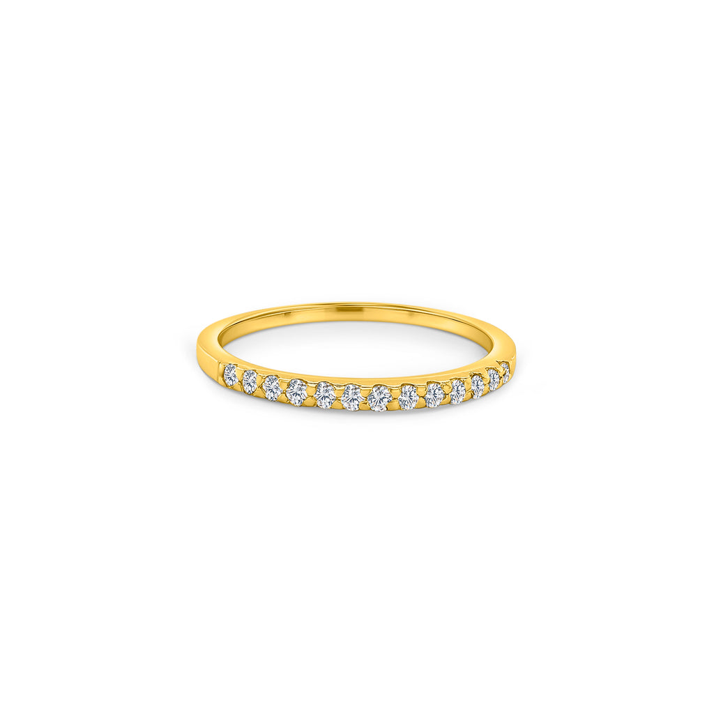 Round Brilliant Half Eternity Diamond Ring, sparkling diamond ring, elegant jewelry piece, timeless fashion accessory, symbol of everlasting love.