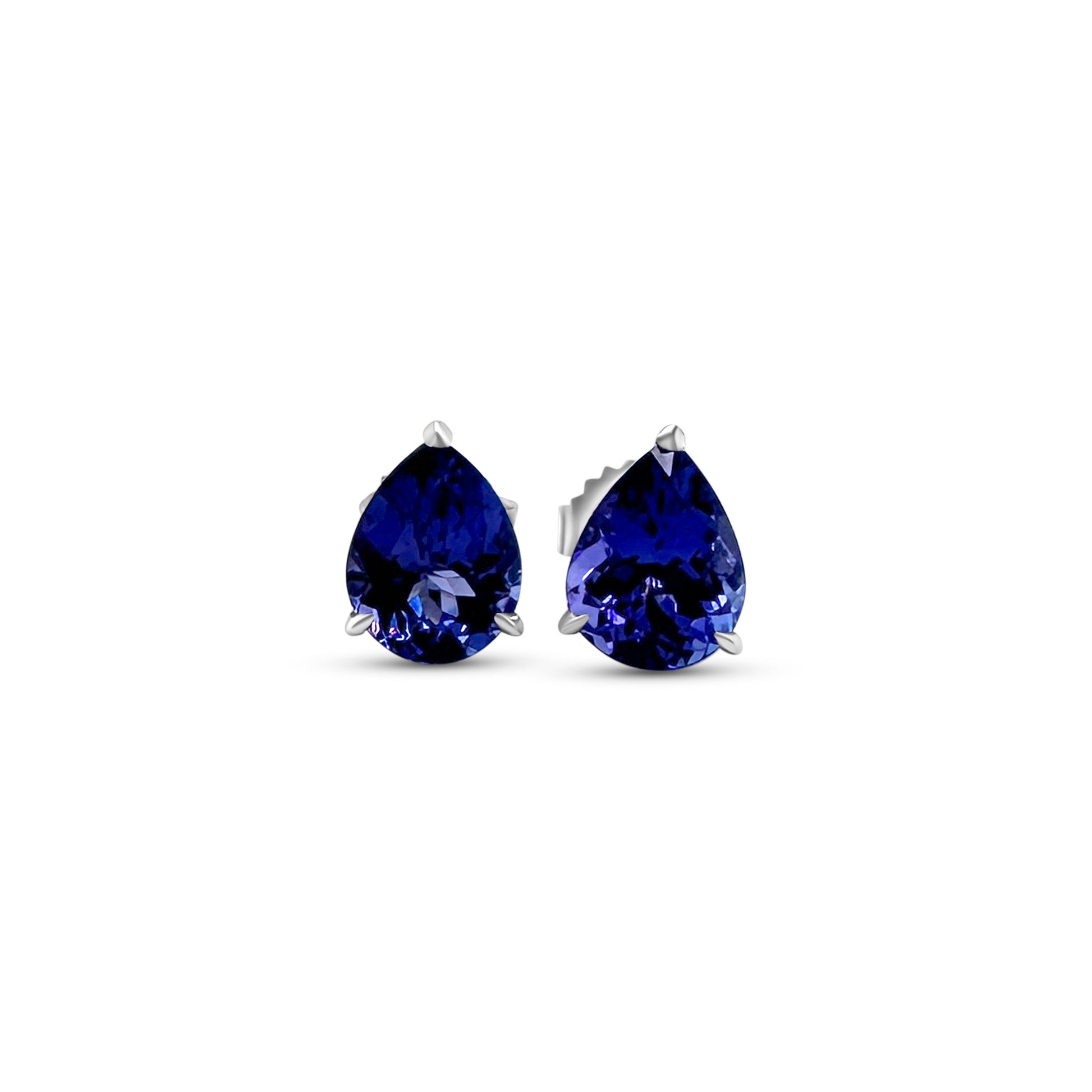 Pear Shape Tanzanite Stud Earrings, Tanzanite Earrings, Pear Shape Studs, Gemstone Studs, Tanzanite Jewelry, Stud Earrings, Pear Shape Tanzanite, Gemstone Earrings, Fine Jewelry, Tanzanite Studs.