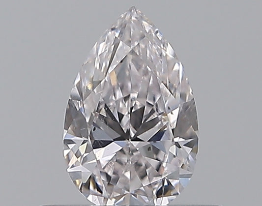 0.33-Carat Pear Shape Natural Diamond