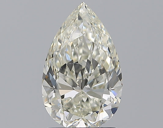 1.5-Carat Pear Shape Natural Diamond