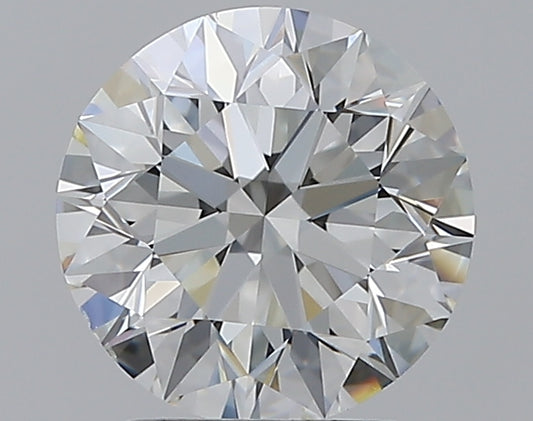 2.01-Carat Round Shape Natural Diamond