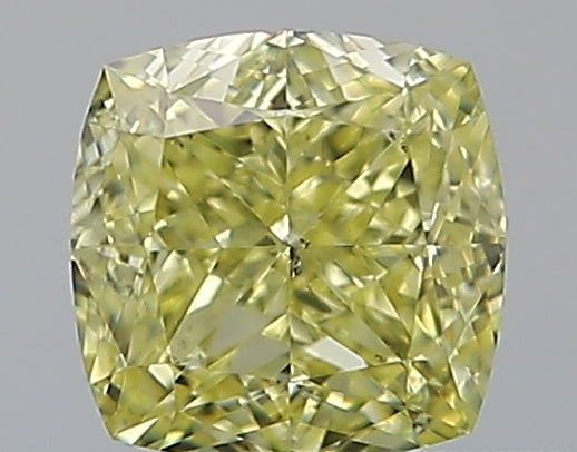 0.45-Carat Cushion Shape Natural Fancy Diamond