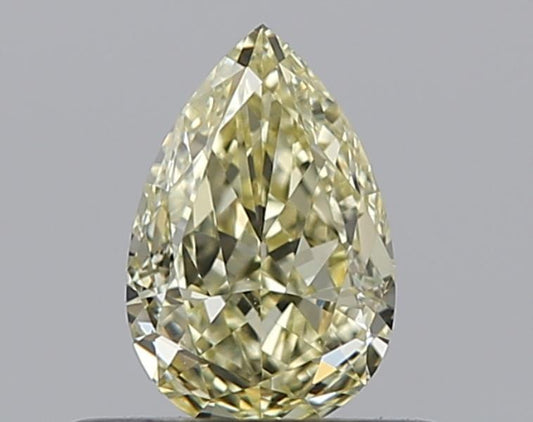 0.41-Carat Pear Shape Natural Fancy Diamond