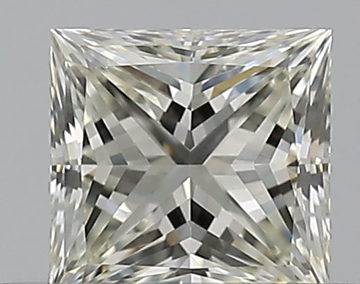0.35-Carat Princess Shape Natural Diamond