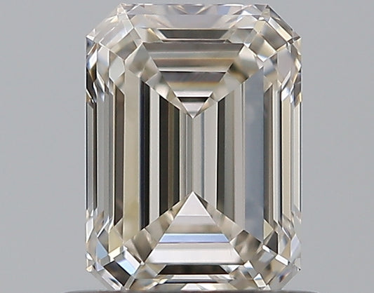 0.7-Carat Emerald Shape Natural Diamond