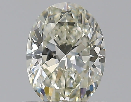 0.59-Carat Oval Shape Natural Diamond
