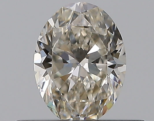 0.4-Carat Oval Shape Natural Diamond