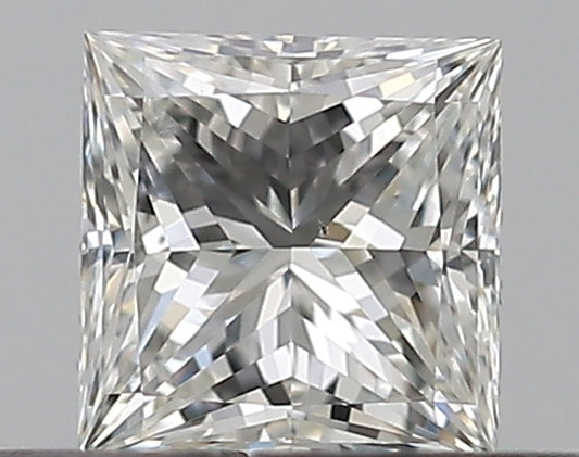 0.3-Carat Princess Shape Natural Diamond