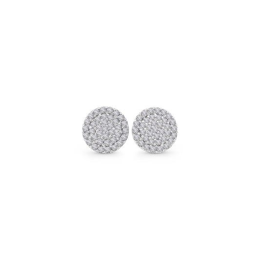 Round Brilliant Diamond Stud Earrings