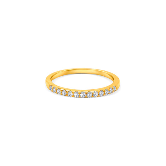 Round Brilliant Half Eternity Diamond Ring, Sparkling half eternity band, Featuring round brilliant diamonds, Elegant diamond-studded design, Symbol of eternal love and commitment, Perfect for special occasions and everyday wear
