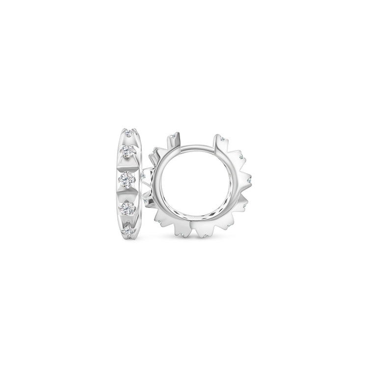 "Round Brilliant Diamond Huggy Earrings, Sparkling Diamond Huggies, Elegant Diamond Hoops, Classic Diamond Stud Earrings, Timeless Diamond Huggy Style, Glamorous Diamond Huggy Earrings, Stunning Round Diamond Earrings, Chic Diamond Huggy Hoops."