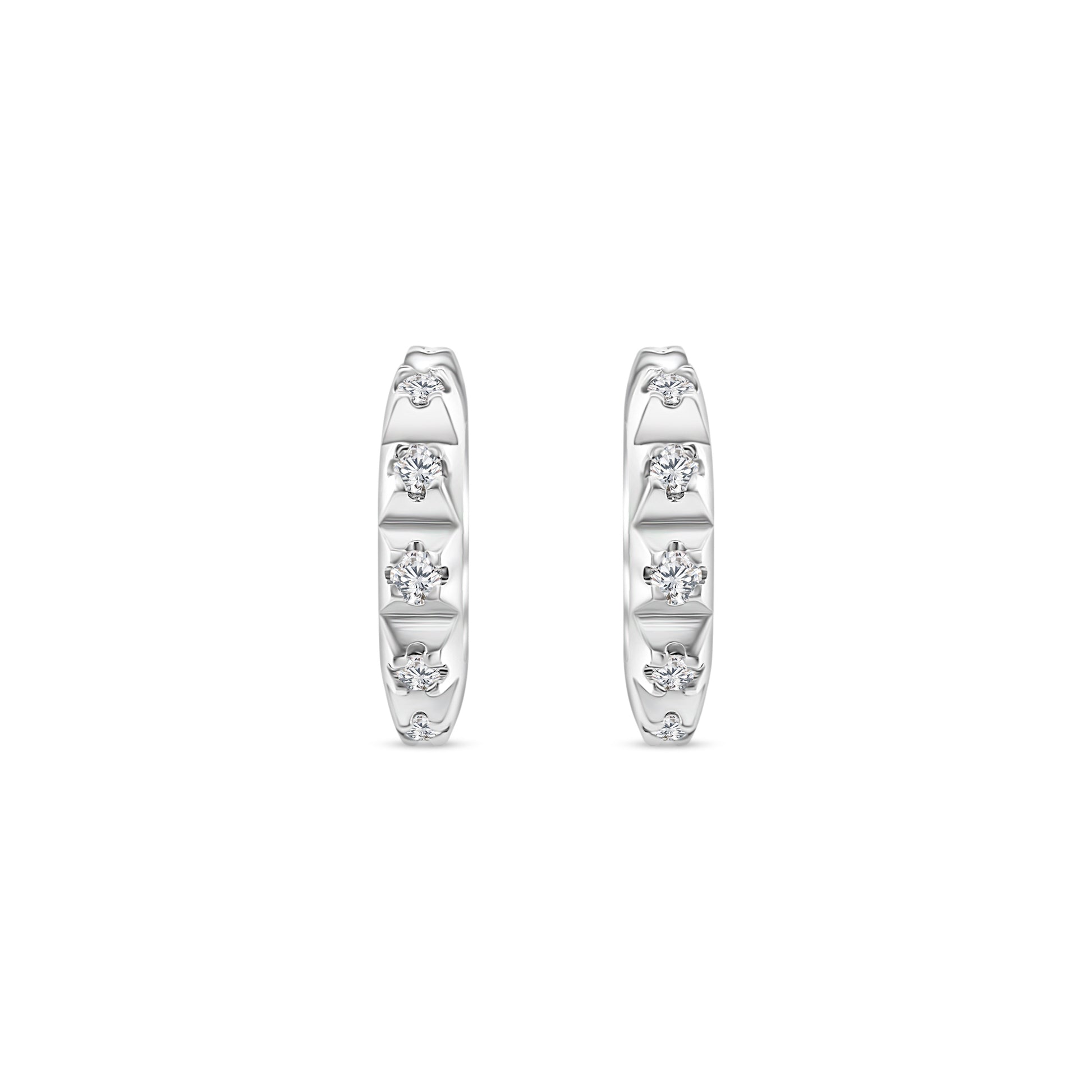 "Round Brilliant Diamond Huggy Earrings, Sparkling Diamond Huggies, Elegant Diamond Hoops, Classic Diamond Stud Earrings, Timeless Diamond Huggy Style, Glamorous Diamond Huggy Earrings, Stunning Round Diamond Earrings, Chic Diamond Huggy Hoops."