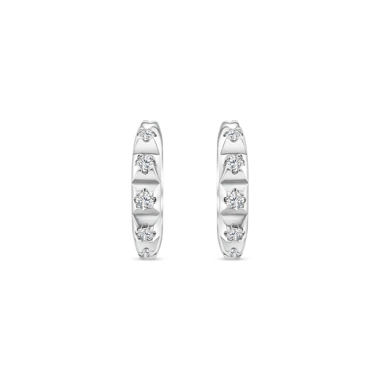 "Round Brilliant Diamond Huggy Earrings, Sparkling Diamond Huggies, Elegant Diamond Hoops, Classic Diamond Stud Earrings, Timeless Diamond Huggy Style, Glamorous Diamond Huggy Earrings, Stunning Round Diamond Earrings, Chic Diamond Huggy Hoops."