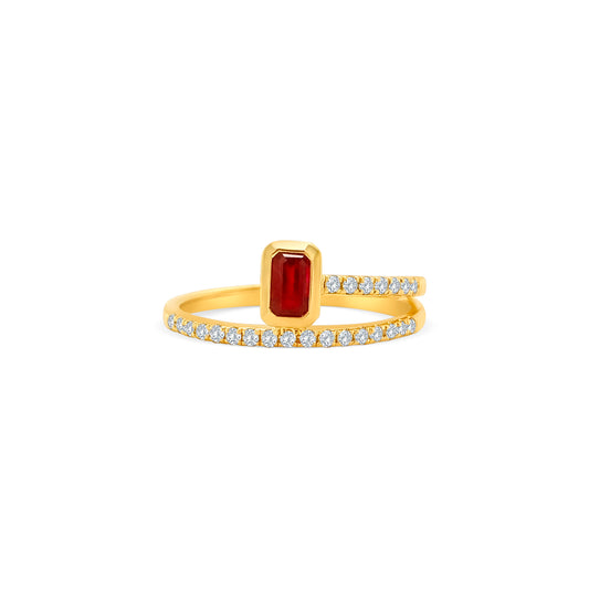 Exquisite emerald, radiant ruby, and dazzling diamond ring, showcasing natural beauty, luxurious elegance, and timeless sophistication, perfect for special occasions, adding glamour, sparkle, and allure to any ensemble
