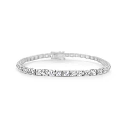 A stunning diamond tennis bracelet, featuring brilliant diamonds, perfect for any occasion, adding elegance and glamour to your look, a timeless accessory, sparkling with every movement, exuding sophistication and luxury, a must-have piece for every jewelry collection.