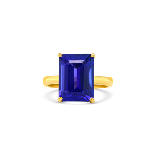 "Emerald Cut Tanzanite Solitaire Ring," "Exquisite Emerald Cut Tanzanite Ring," "Luxurious Tanzanite Solitaire Ring," "Elegant Emerald Cut Tanzanite Gemstone Ring," "Fine Jewelry Tanzanite Solitaire Ring," "High-Quality Emerald Cut Tanzanite Ring," "Statement Tanzanite Solitaire Ring," "Sparkling Emerald Cut Tanzanite Ring," "Beautiful Tanzanite Solitaire Ring," "Fashionable Emerald Cut Tanzanite Ring."