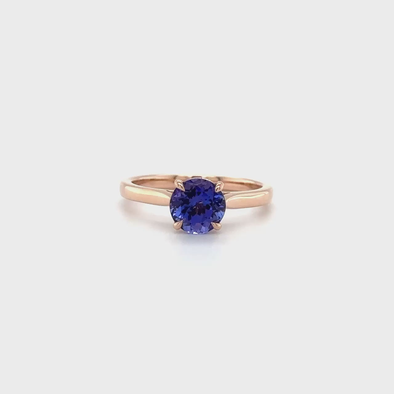 A, stunning, round, solitaire, tanzanite, ring, featuring, a, beautiful, violet-blue, gemstone, set, in, lustrous, sterling, silver, , Perfect, for, adding, a, touch, of, elegance, to, any, ensemble, , Ideal, for, everyday, wear, or, special, occasions, , Exquisite, craftsmanship, meets, timeless, beauty, in, this, captivating, piece, of, jewelry.