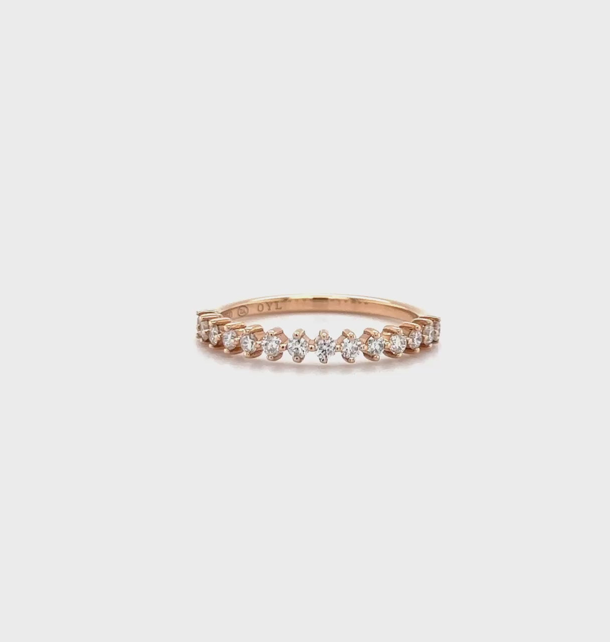 Round Brilliant, Half Eternity, Diamond Ring, Jewelry, Engagement, Wedding, Fine Jewelry, Sparkling, Luxury, Fashion, Accessories