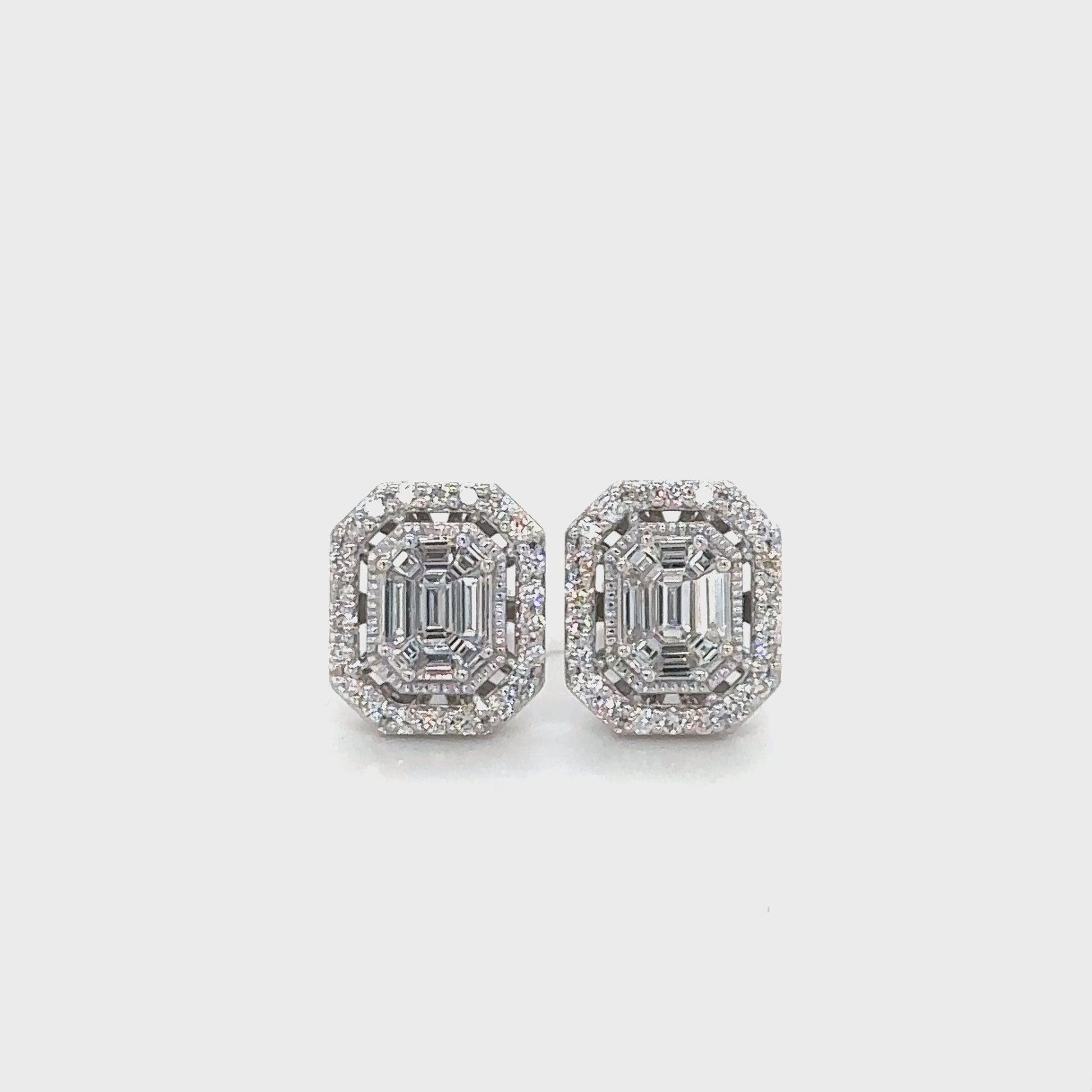  "Illusion Diamond Stud Earrings," "Diamond Studs," "Illusion Setting Earrings," "Sparkling Diamond Earrings," "Hypoallergenic Studs," "Classic Diamond Studs," "Timeless Jewelry," "Everyday Elegance."