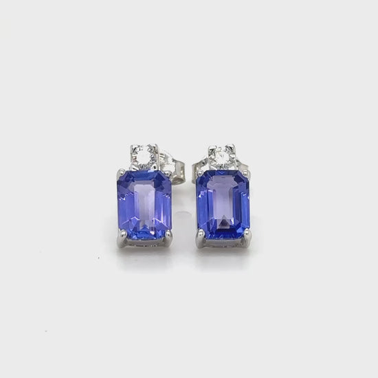 Emerald Tanzanite drop earrings, Diamond drop earrings, Tanzanite and Diamond earrings, Emerald gemstone earrings, Fine jewelry drop earrings, Elegant gemstone earrings, Luxury Tanzanite earrings, Emerald and Diamond dangle earrings, Tanzanite and Diamond jewelry.