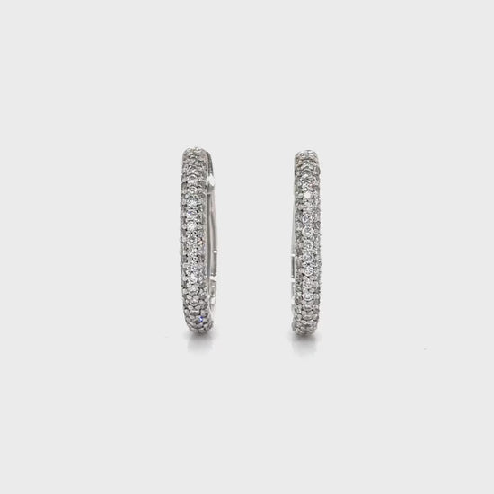 Round Brilliant Diamond Huggy Earrings, Diamond Huggie Earrings, Sparkling Diamond Hoop Earrings, Elegant Round Cut Diamond Earrings, Small Diamond Hoop Earrings, Dazzling Diamond Huggy Hoops, Women's Diamond Huggy Earrings, Classic Diamond Hoop Earrings, Luxury Diamond Huggy Earrings, Petite Diamond Huggy Hoops.