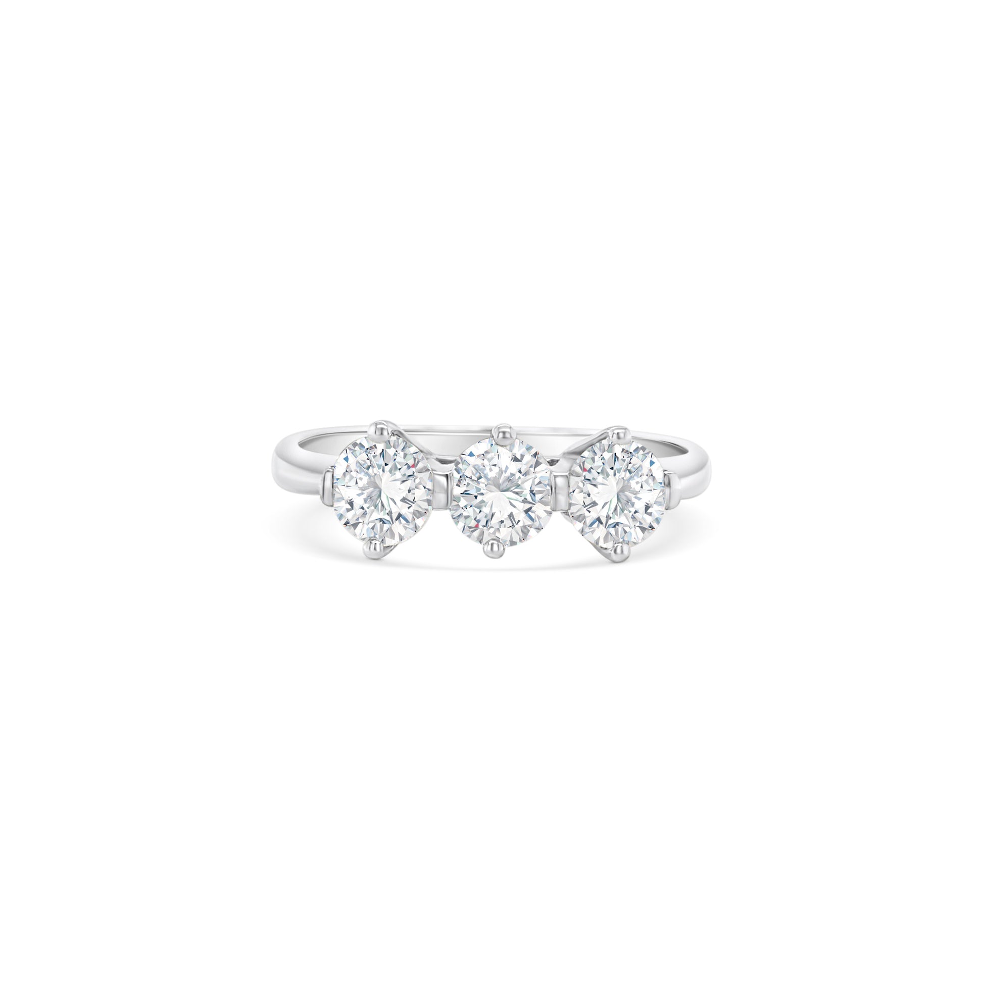 Round brilliant diamond trilogy ring, three-stone diamond ring, sparkling diamond trilogy ring, diamond anniversary ring, classic diamond trilogy ring, elegant three-stone ring, timeless diamond trilogy ring, exquisite diamond trilogy ring, stunning three-stone diamond ring, breathtaking diamond trilogy ring